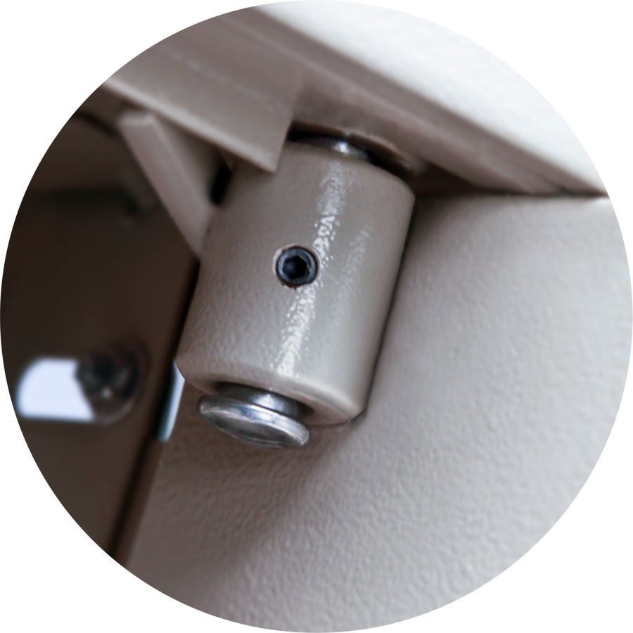 Heavy-Duty Steel Hinges - Large