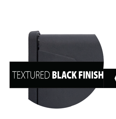Textured Black Finish - Large