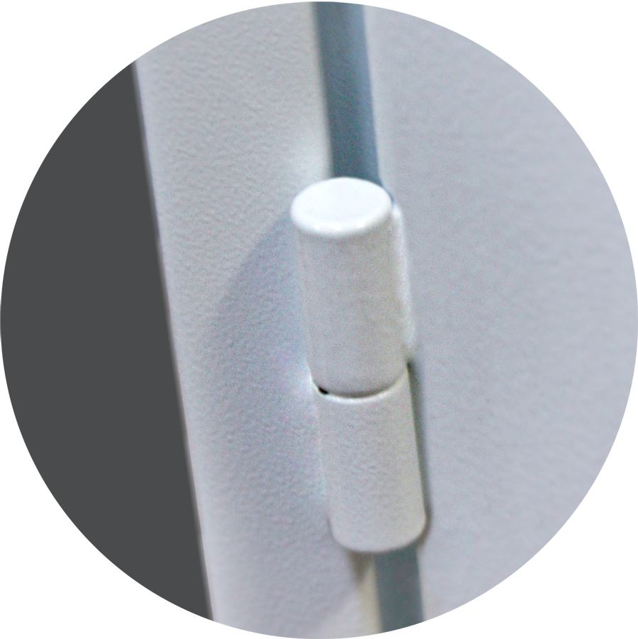 Heavy-Duty Steel Hinges - Large