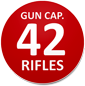 Holds 42 Rifles! - Large