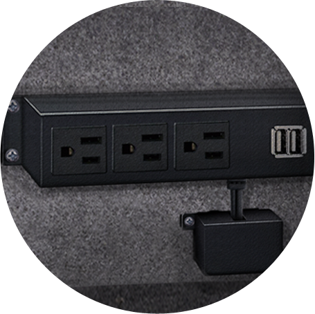 Outlet & USB Port - Large