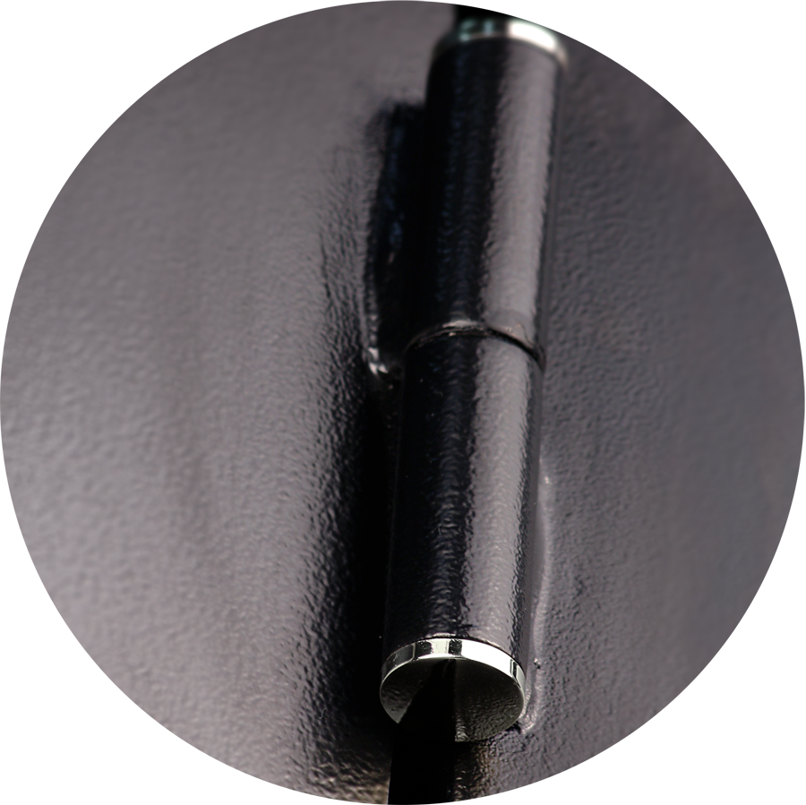 Heavy-Duty Steel Hinges - Large